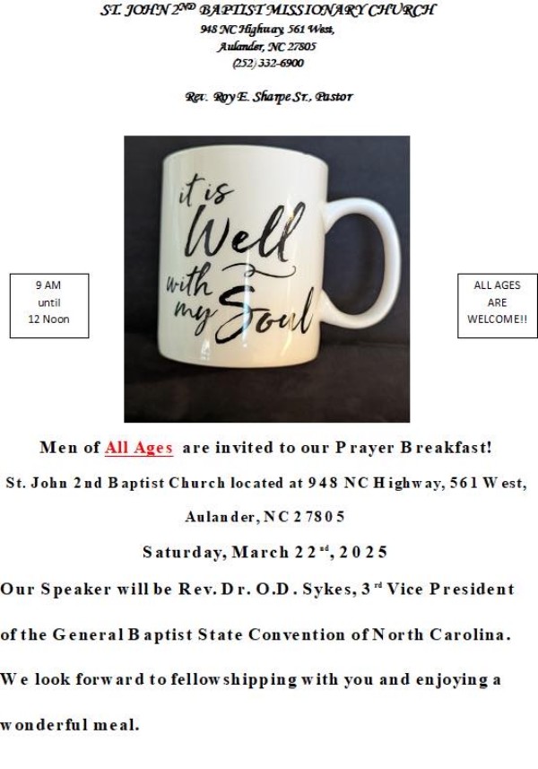 Featured Item Prayer Breakfast